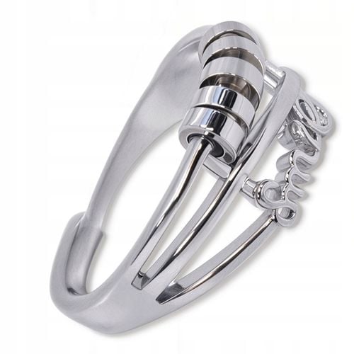 SREBRNY PIERŚCIONEK SMILE antystresowy stal chirurgiczna ruchome krążki na Arena.pl