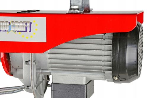 WYCIĄGARKA ELEKTRYCZNA WCIĄGARKA 800KG 2000W LINOW SUWNICA STEROWANA HJ207 na Arena.pl