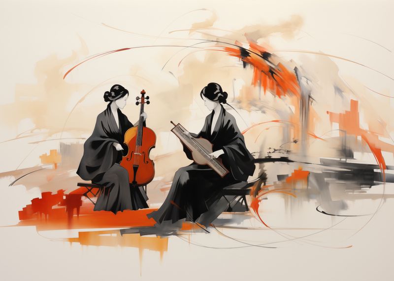 Plakat 70x50cm Harmonia Ciszy zdjęcie 1