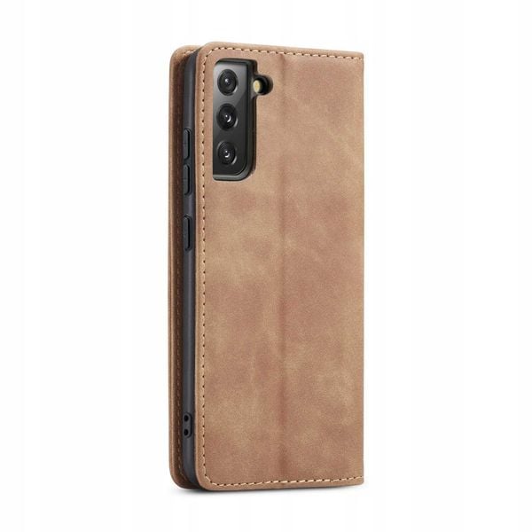 Spacecase Wallet Galaxy S22 Light Brown zdjęcie 11