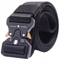 PAS TAKTYCZNY do SPODNI MILITARNY WOJSKOWY PARCIANY QR CZARNY