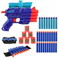 PISTOLET NERF ELITE 2.0 PROSPECT QS-4 WILD EDITION +CELE +OPASKA +STRZAŁKI