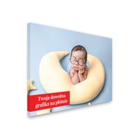 FOTO OBRAZ na płótnie z twojego zdjęcia 100x80 cm