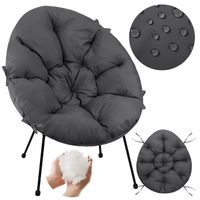 PODUSZKA NA FOTEL ŻYŁKOWY KRZESŁO OGRODOWE ACAPULCO UBBERUP WODOODPORNA