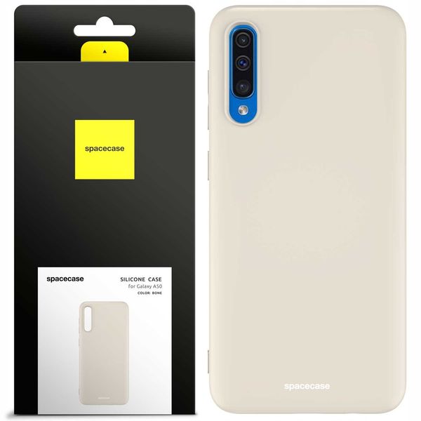 Spacecase Silicone Case Galaxy A50 Bone zdjęcie 1