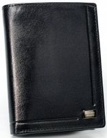 elegancki portfel męski ze skóry naturalnej, bez zapięcia - rovicky