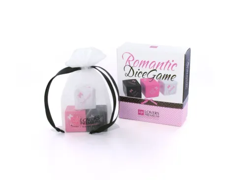 loverspremium dice game romantic - zestaw kości do gry, 3 sztuki na Arena.pl