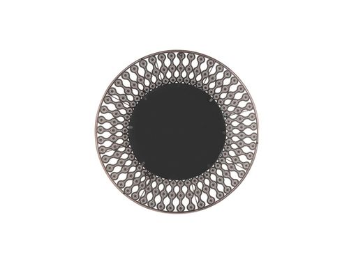 Lustro Ścienne  Ø77 Cm Brązowe Aumar na Arena.pl