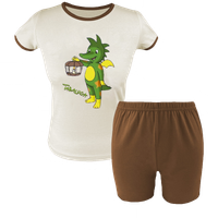 Krótka Piżama dziecięca Tabaluga - Ostatni z rodziny Smoków
