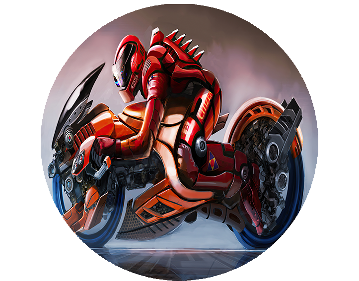 Podkładka pod myszkę Cyberpunk zdjęcie 2