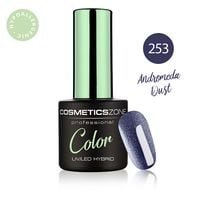 Cosmetics Zone Lakier hybrydowy hipoalergiczny granatowy 7ml 253