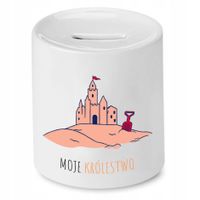 Skarbonka Dla Dzieci Moje Królestwo Prezent Z Nadrukiem Ze Zdjęciem