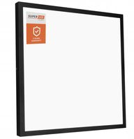 Panel LED natynkowy 60W Czarny 60x60cm Plafon lampa sufitowa kwadrat mocny