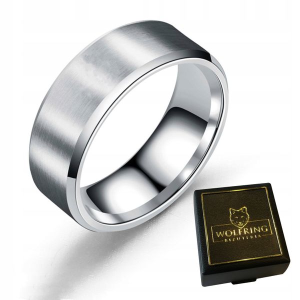 OBRĄCZKA PIERŚCIEŃ Wolframowy WOLFRING EU19 US9 zdjęcie 1