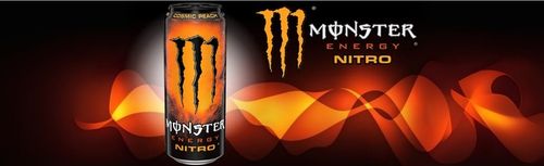 12 x MONSTER Energy Nitro Cosmic Peach Gazowany napój energetyk 500 ml na Arena.pl