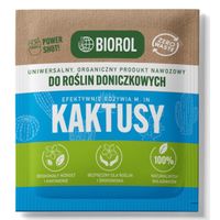 Nawóz organiczny BIOROL Power Shot 50g Kaktusy Sukulentów