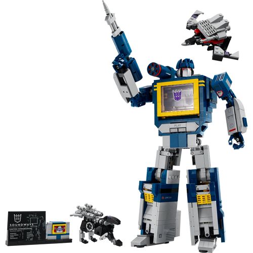 Klocki LEGO Icons 10358 Transformers: Soundwave na Arena.pl