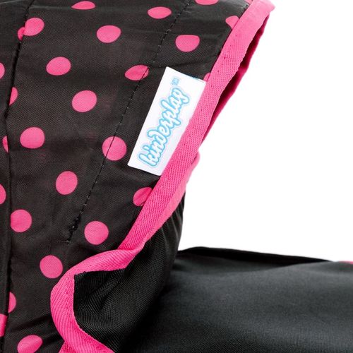 KINDERPLAY WÓZEK DLA LALEK GŁĘBOKI GONDOLA SKŁADANY TORBA REGULOWANA RĄCZKA na Arena.pl