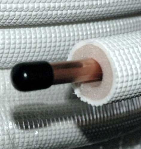 RURA MIEDZIANA W OTULINIE PREMIUM DO KLIMATYZACJI 1/4 CALA - 25 mb zdjęcie 2