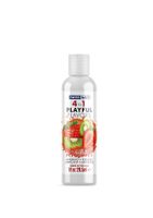 4 In 1 Lubricant With Straw-Kiwi Pleasures Flavor - 1 Fl Oz / 30 Ml