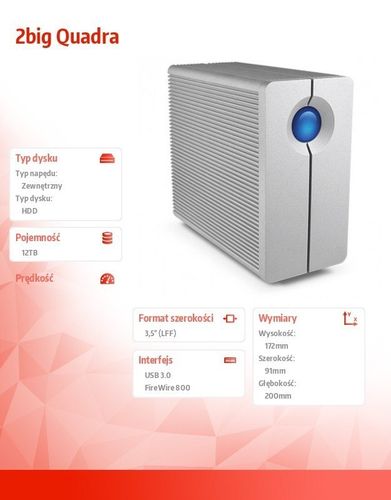 DYSK 2big Quadra 12TB 3,5" STGL12000400 na Arena.pl