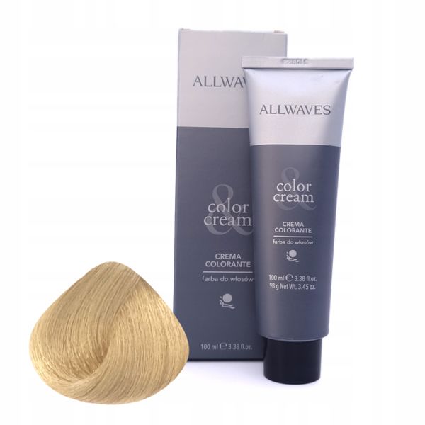 ALLWAVES Farba do włosów 9.0 - Bardzo Jasny Blond - 100ml zdjęcie 1