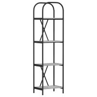 Półka na książki Szary dąb sonoma 40 x 30 x 146 cm