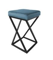 Hoker krzesło barowe ZOA LOFT podstawa czarna MG33