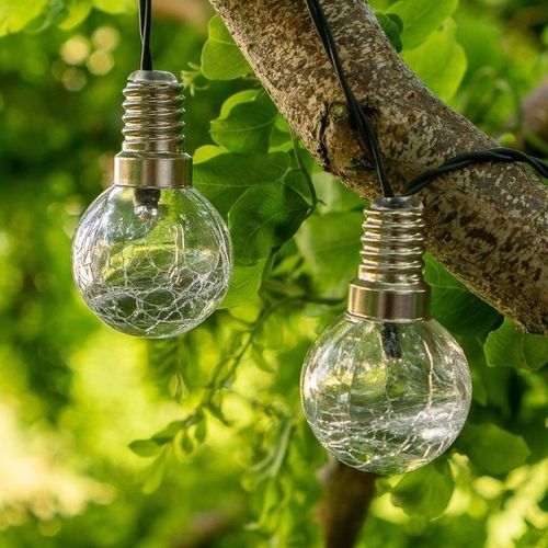 Zestaw łańcuchów solarnych 10 LED, 12 szt. na Arena.pl