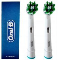 Oryginalne końcówki Oral-B Cross Action EB50-2 2 sztuki
