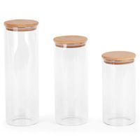 Komplet pojemników do przechowywania POLA 1400, 1700, 2000 ml 3 sztuki