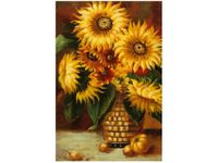 40X60CM KUNSZTOWNY BUKIET OBRAZ