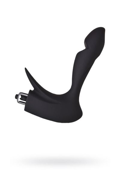 EROTIST First prostate stimulator, silicone, black, 14.4 cm zdjęcie 1