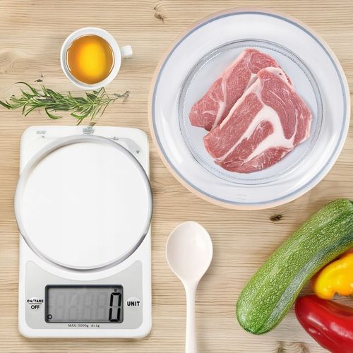 WAGA KUCHENNA ELEKTRONICZNA PRECYZYJNA Z MISĄ LCD ZESTAW 1G / 5KG na Arena.pl