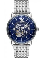 ZEGAREK MĘSKI EMPORIO ARMANI AVIATOR AUTOMATIC AR60024 + BOX (zi098a)