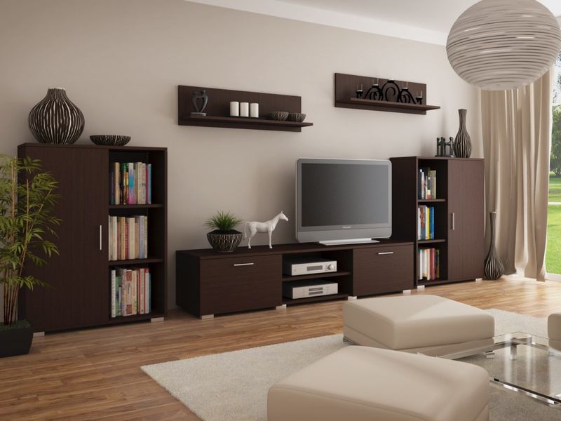 MEBLOŚCIANKA  HERKULES  WENGE zdjęcie 1