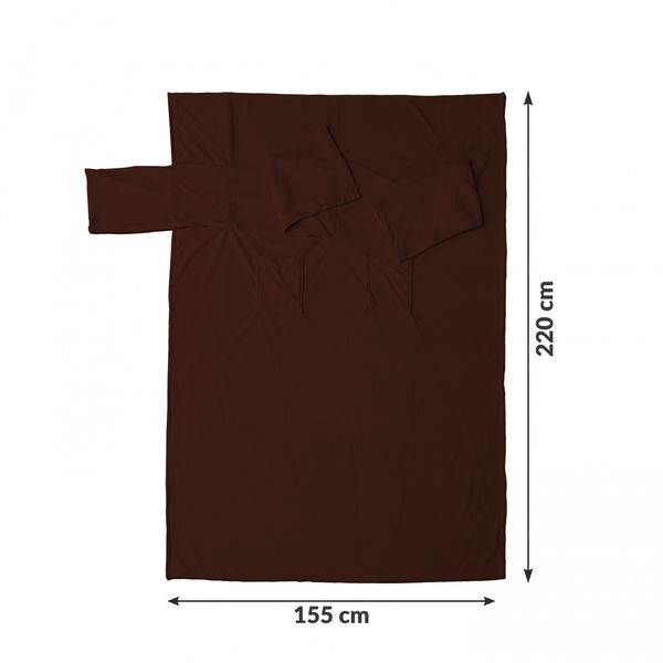 Kocyko-szlafrok dla Pary - Czekolada zdjęcie 11