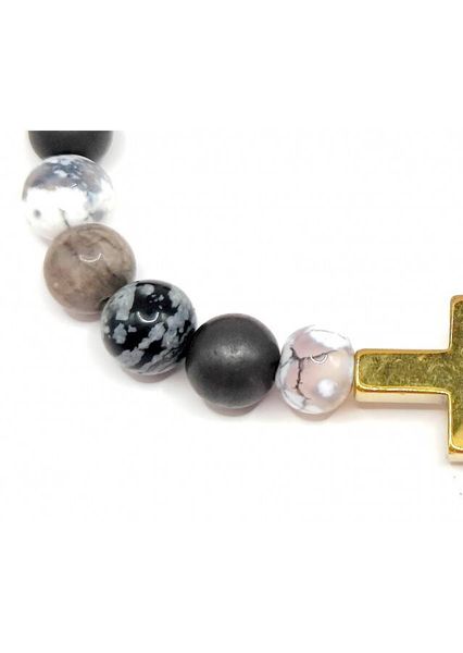 Bransoletka męska KRZYŻ zdjęcie 2