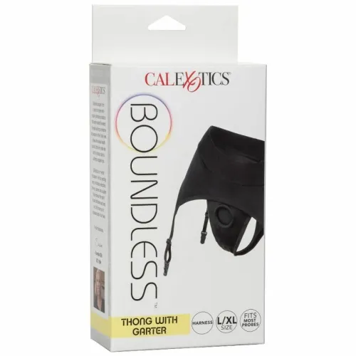 calexotics boundless stringi z podwiązką l/xl - regulowany pas i o-ring na Arena.pl