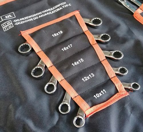 KLUCZE PŁASKO OCZKOWE 6-32 TORX ZESTAW NA PŁACHCIE PŁACHTA 47 ELEMENTY na Arena.pl