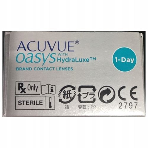 Soczewki Acuvue Oasys 1-Day with HydraLuxe 30szt na Arena.pl