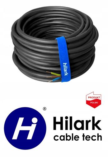 Kabel Przewód ziemny NYY-J 3x2,5mm² 0,6/1kV YKY 50m na Arena.pl