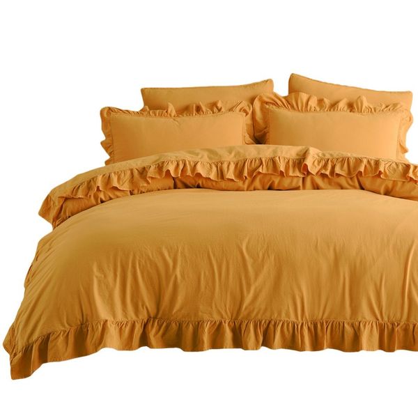 Pościel bawełniana NARCISSUE/160x200(P) STONEWASHED zdjęcie 2