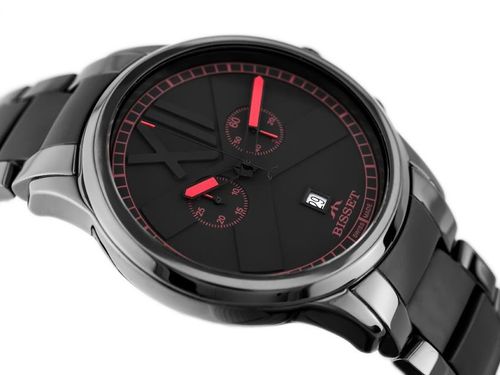 Bisset BSFE11 - CERAMICZNY / CHRONOGRAF (zb034c) na Arena.pl