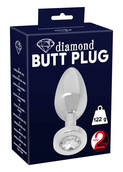 Korek analny Jewel Diamond zdjęcie 1