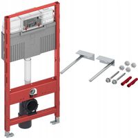 STELAŻ PODTYNKOWY DO MISKI WC WISZĄCEJ SPŁUCZKA + WSPORNIKI TECE BASE 112CM