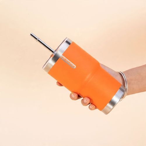 Fayren Kubek Termiczny 580ml Metro Apricot Crush do auta, pracy i na spacer na Arena.pl