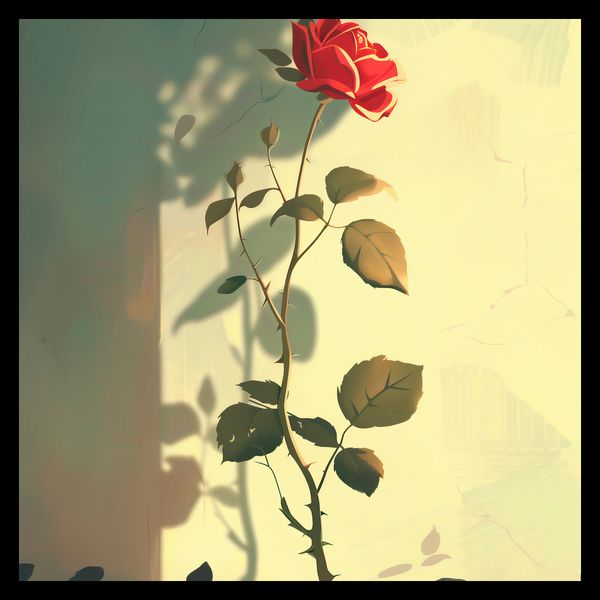 Plakat 30x30cm Subtelność zdjęcie 2