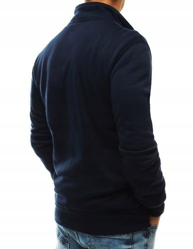 ROZPINANA BLUZA MĘSKA BEZ KAPTURA GRANATOWA bx4567 - XL na Arena.pl