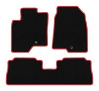 Dywaniki welurowe CARLUX-RED do Chevrolet Captiva 2006-2017 czarne